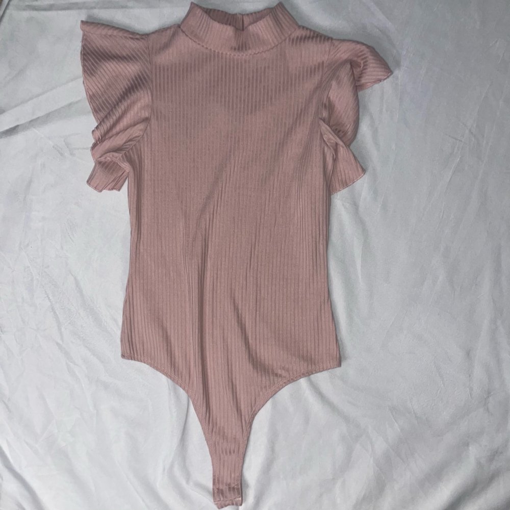 NWOT Women's TCEC Bodysuit Size S Pink - Picture 2 of 10